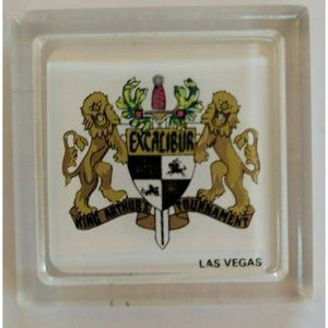Vintage Excalibur Casino Las Vegas Refrigerator Magnet